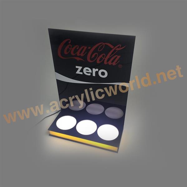 acrylic wine stand clear table wine display