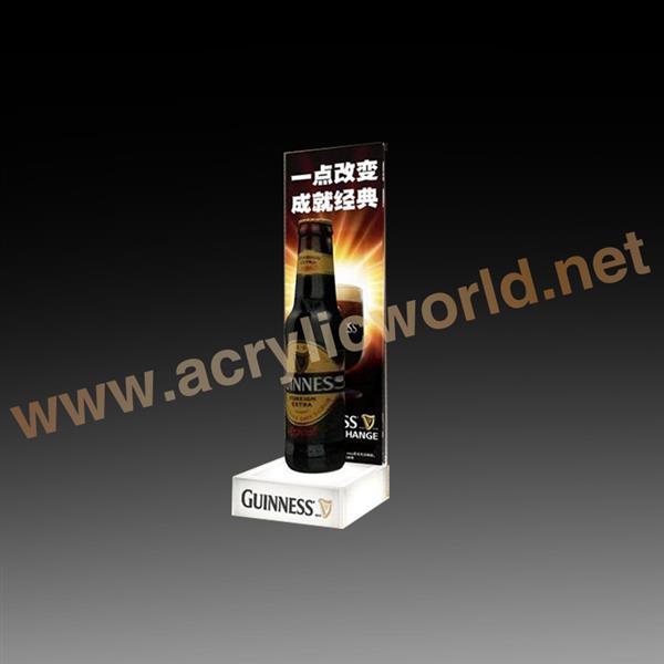 decorative wine bottle holder with led light 