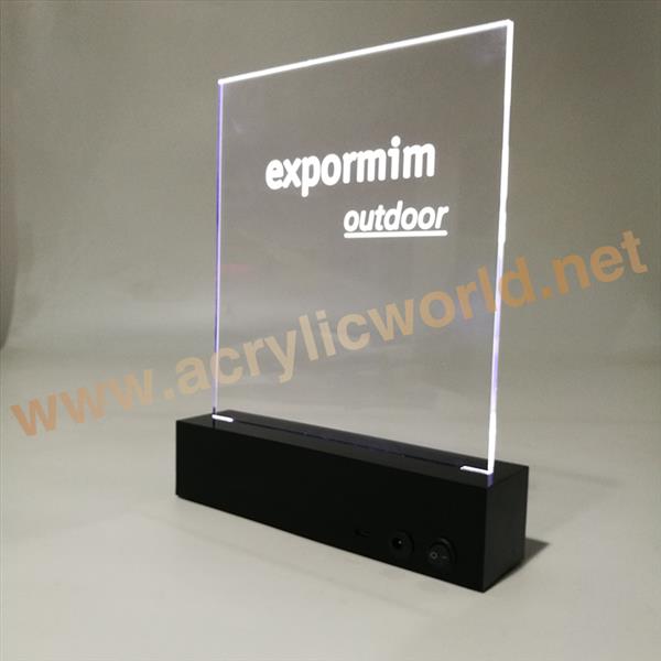 sign display crystal led light box