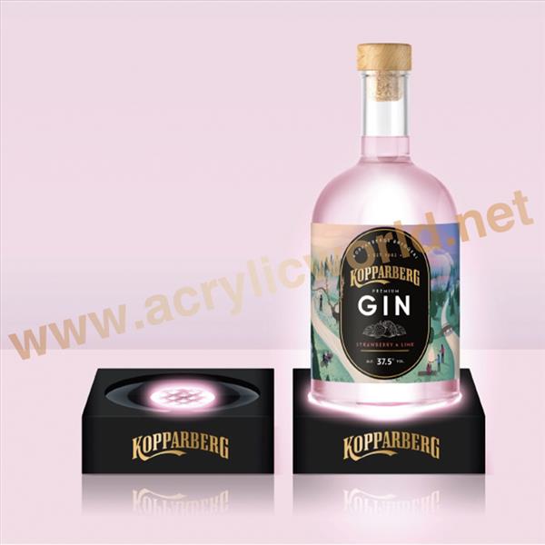 red wine acrylic display holder