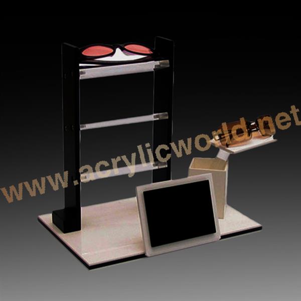 table glasses display eyeglasses stand