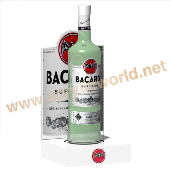 acrylic wine display stand single holder