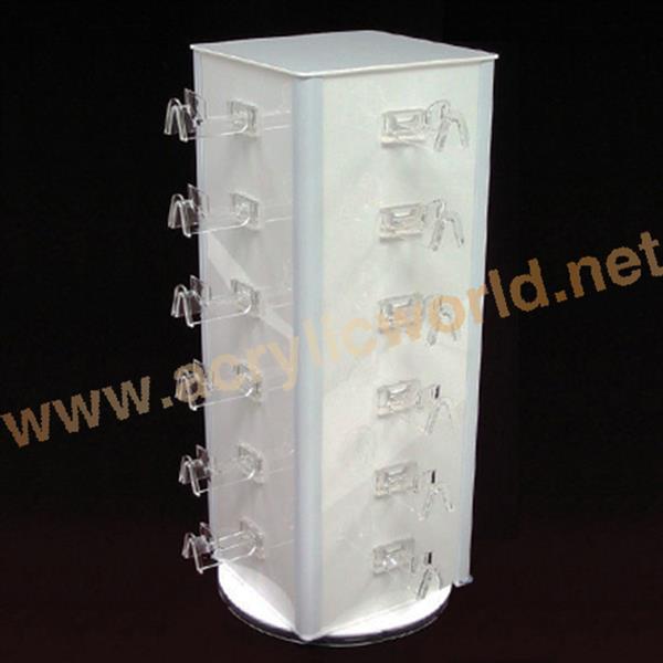 acrylic rotating glasses display stand floor eyewear display