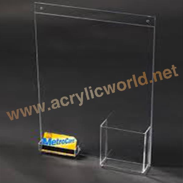 acrylic brochure holders wall mounted