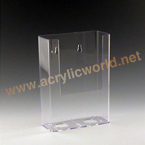 a4 acrylic wall hanging brochure holder