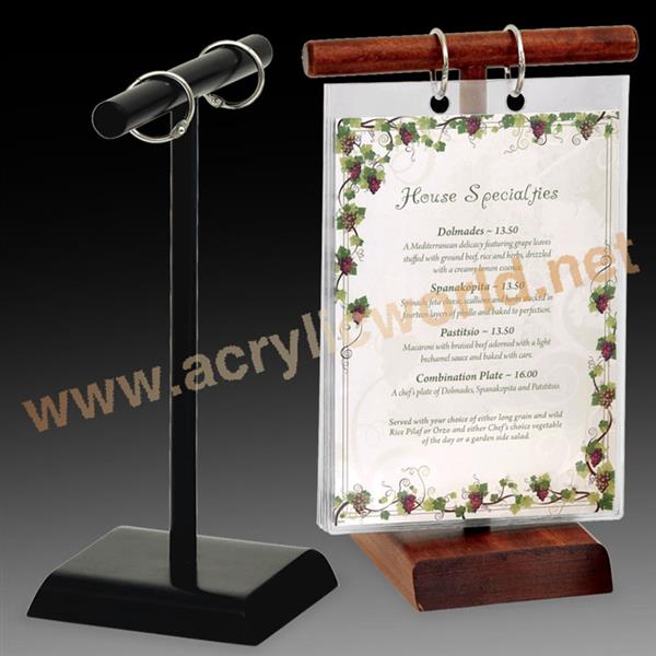  table a4 wooden restaurant chalkboard menu