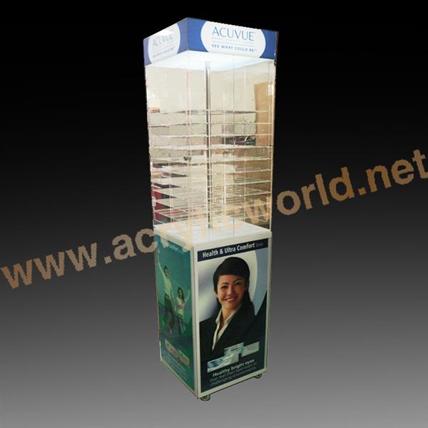 acrylic sunglasses display stand floor standing