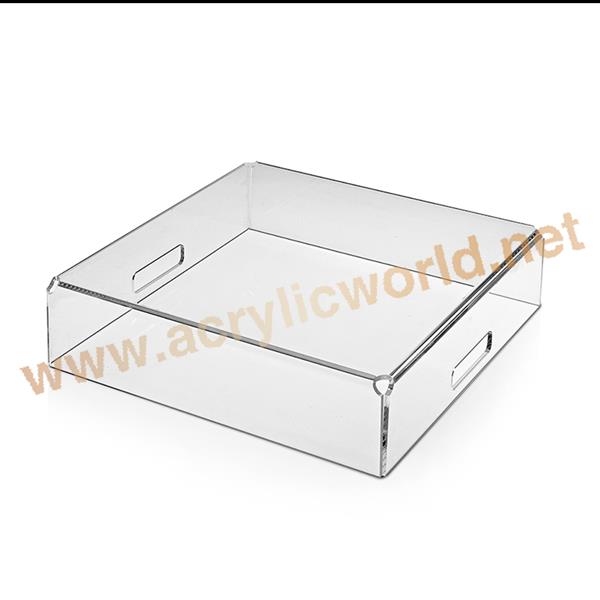 acrylic tray table acrylic dust cover