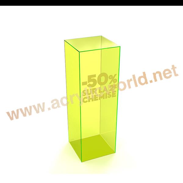 floor big shelf display acrylic shelf organizer 