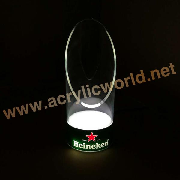 acrylic wine bottle rack for 4 bottles