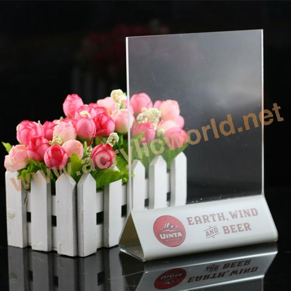 acrylic photo block double sided poster frame