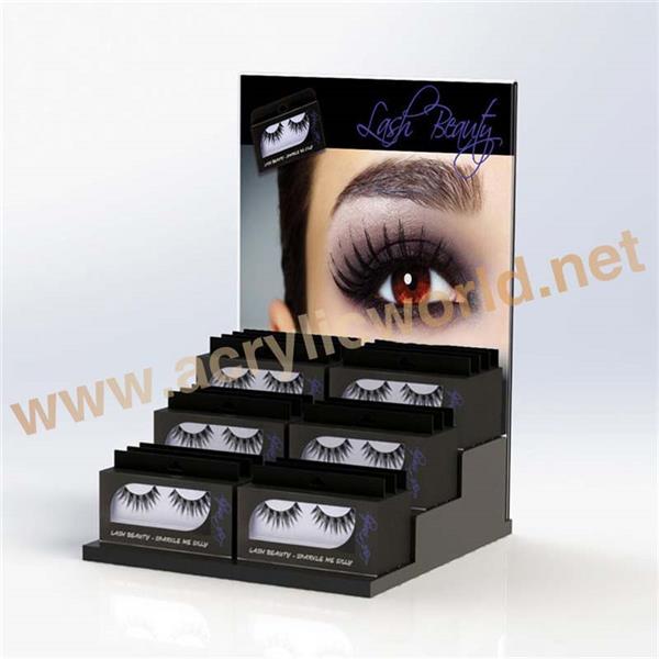 pop style acrylic nail polish cosmetic display