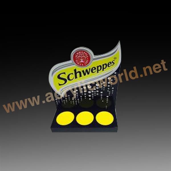 OEM one bottle acrylic wine bottle display case