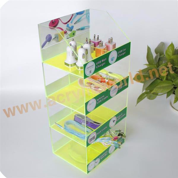 led acrylic tobacco display rack