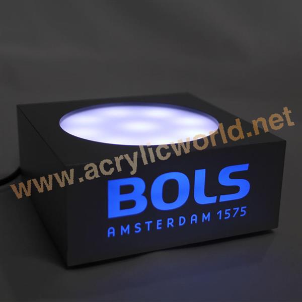 custom made one bottle wine display rack