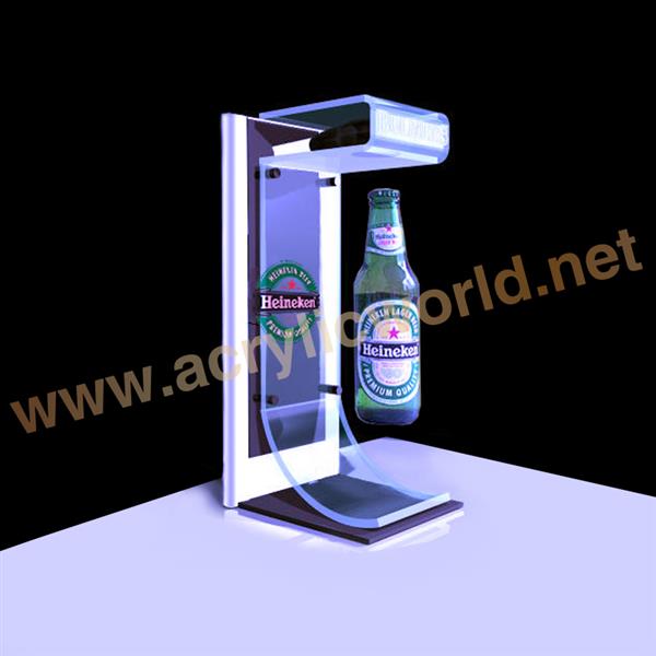 high quality red wine acrylic display