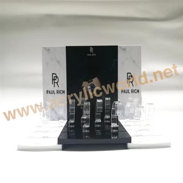 acrylic custom watch strap display case